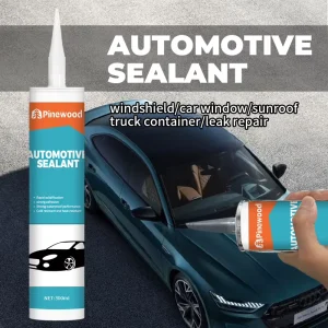 Fast-Drying Black Silicone Sealant for Car Glass Waterproof Leakproof Construction Windshields