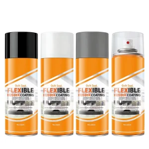 Fast Drying Flexible Rubber Coating Spray Leak Repair Waterproof Sealant Spray