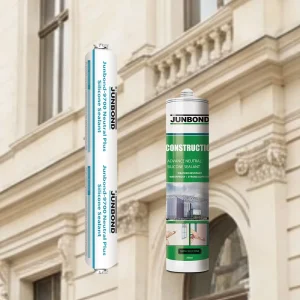 Fast-Drying Low-Modulus Neutral White Silicone Adhesive for Metal Roofing and Gutter Sealing