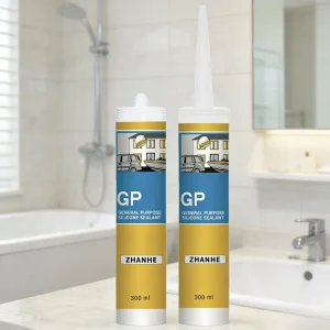 Fast-Drying Multipurpose Acetic Silicone Sealant Adhesive, Waterproof