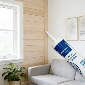 Fast Drying Paintable Acrylic Sealant for Window and Door Shrink Cracks