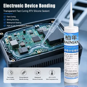 Fast Drying RTV Silicone Adhesive Sealant for Electronics Gaskets and Lighting Products