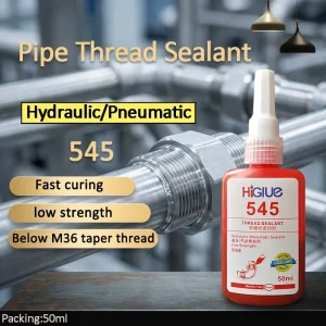 Fine Thread Anaerobic Pipe Sealant Hydraulic Pneumatic System Sealing Glue 545 554 542 569 Anaerobic Coarse Thread Pipe Sealant