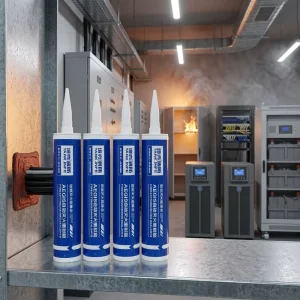 Fire Resistant Intumescent Firestop Sealant Electrical Cable Penetration Fire Barrier Construction Caulk