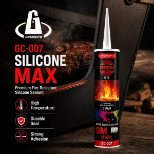 Fire-Resistant Silicone Sealant for Building Waterproofing and Weatherproofing