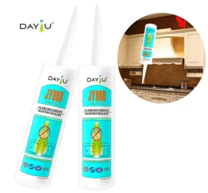 Fireproof Flame Retardant High Temperature Waterproof Caulking Epoxy Adhesive for Woodworking and Construction