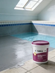 Fish Pool Swimming Pool Flexible Water Resistant Adhesive Kitchen Balcony Liquid Coating High Elasticity 5 Year Warranty