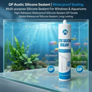 Flame-Retardant Aquarium Silicone Sealant for Construction, Windows and Fish Tank Sealing