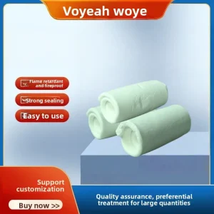 Flame Retardant Fireproof Silicone Sealant High Temperature Resistant for Power Cables and Distribution Cabinets