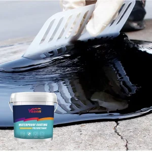 Flexible Cement Polyurethane Liquid Waterproof Paint for Swimming Pool Leak Repair