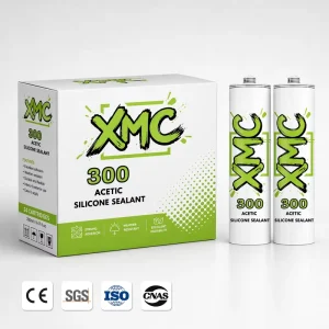 Flexible Clear GP Acetic Silicone Sealant, One-Component, Fast-Curing, Weatherproof, for Windows, Doors, and Kitchens