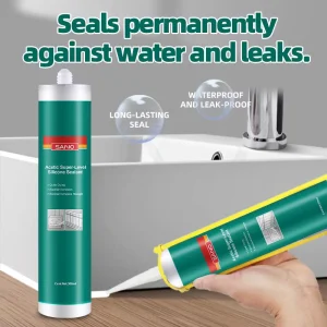 Flexible Fast-Curing Silicone Sealant Waterproof UV-Resistant For Construction Outdoor Sealing