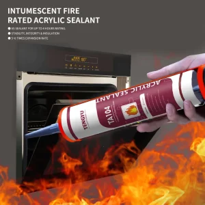 Flexible Intumescent Fire Rated Acrylic Sealant