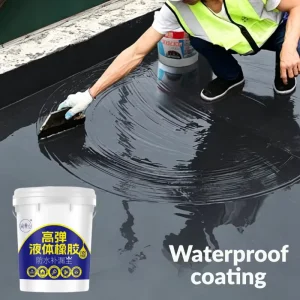 Flexible Liquid Waterproof Coating for Roofs, Walls and Concrete Floors