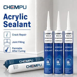 Flexible Low-Odor Low-VOC Acrylic Tile Sealant for Interior Walls