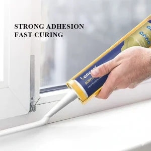 Flexible Paintable Acrylic Gap-Filling Caulk for Wall and Ceiling Crack Sealing