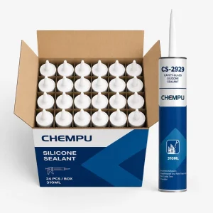 Flexible Sanitary UV-Resistant Non-Sag Silicone Sealant for Glass and Home Repair