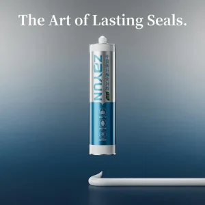 Flexible Tear-Resistant Weatherproof GP Silicone Sealant for Aluminum Frame and Glass Bonding DIY Projects