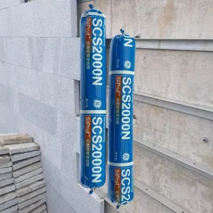 For SCS2000N SilPruf Non Corrosive Neutral Fast Dry Silicone Sealant OEM for Panel Stiffener Adhesive Construction Packing