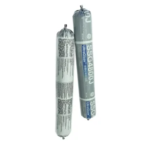 For UltraGlaze SSG4800J Neutral Structural Silicone Sealant Fast Dry Adhesive for Woodworking Construction Transportation