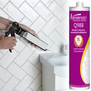 Free Sample 300ml Structural Adhesive Light Box Signage Bath Sealant Strip Curtain Wall Resistance Indirect Advertising Letters