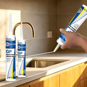 Free Samples Transparent Adhesive Easy Seal General Sealant GP Waterproof Silicone SealantFast Curing