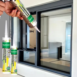 Functional Weather Resistance High Performance Non Polluting Neutral One Component Silicone Sealant for Woodworking Construction
