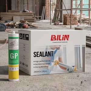 GP Acetic Acid Sealant Weather Resistant for Window Frame Bonding Construction