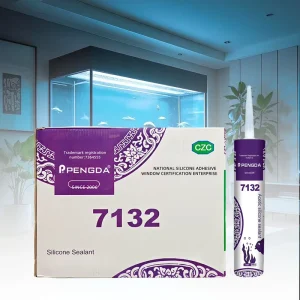GP Acetic Silicone Sealant Waterproof Quick-Drying Paste for Aquarium Floor Seal Applications