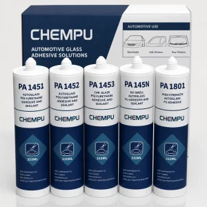 Garage Use 1K PU Urethane Glass Adhesive Bonding Anti Leak Fast Dry Urethane Sealant for Side Window Sealing B2B Auto Sealant