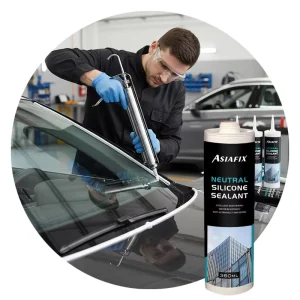 General Purpose Silicone Sealant Excellent Waterproofing and Neutral Acetic Ability for Packing and Woodworking