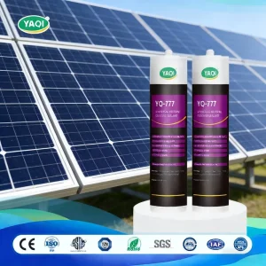 General Purpose Weatherproof One Component Neutral Low VOC UV Resistant 100% Silicone Sealant for Woodworking Solar