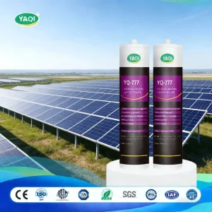 General Purpose Weatherproof One Component Neutral Low VOC UV Resistant Silicone Sealant for Solar Woodworking