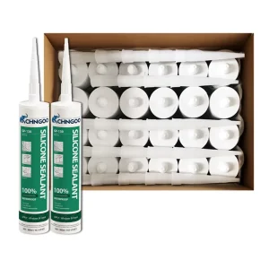 Glass Caulking Glue White Neutral Acetic GP Silicone Sealant for Roofs, Marble, and Windows