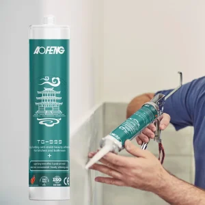 Glass Sealant Silicone Sealant Mildew and Mold Resistant High Strength Sealant for Glass Window Waterproofing Applications