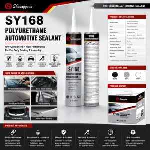 Glass Structural Silicone Sealant Waterproof Weather-Resistant for Walls and Doors