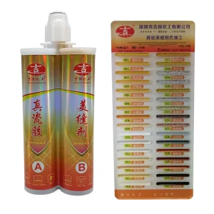 Glossy Colored Liquid Flexible Non-Shrink Waterproof Ceramic Sealant Adhesive Epoxy Tile Grout