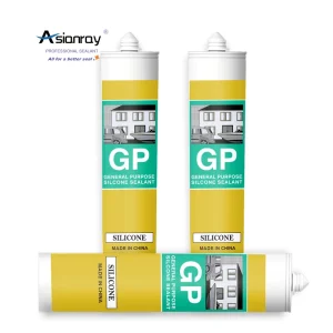 Gp Sealant Silicone Supplier Factory Waterproof Glass Acetic Sealant Adhesive Roof Sellador Silicona Acetico Uso Industrial