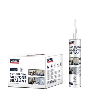 Grade 0 Mildew Resistant Silicone Sealant Waterproof Neutral Silicone Glue Anti Mould Glue Bonding Toilet Bathroom