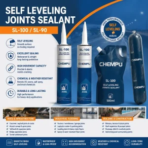 Grey Self-Leveling Low-Odor PU Concrete Joint Sealant for Driveway Cracks