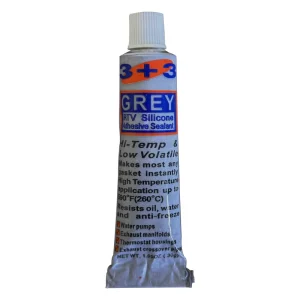 HAOMEI 100g High Temperature Resistant ( 60 +280) Waterproof Fireproof Grey RTV Silicone Sealant Adhesive Glue for
