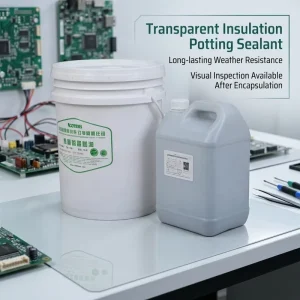 HR Weather Resistant Transparent Potting Glue for Household Electronic Module Waterproof Protection
