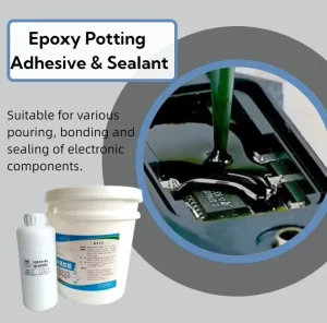 HY484 Two-Component Electrically Conductive Epoxy Potting Compound Sealant for Electronic Circuits
