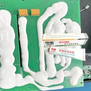 HY583 Electronic Potting Compound RTV Silicone Sealant for LED Light Bulbs