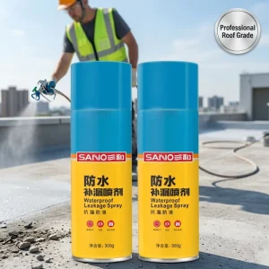 Heavy Duty Waterproof Roof Coating Spray Leak Sealant with Anti-Corrosion Rubber Coating