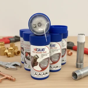 HiGlue 55 50m 160m Pipe Sealing Thread Cord for Water and Gas Plumbing Connections Reliable and Long lasting Repair