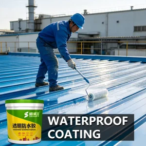 High-Adhesion Clear Waterproof Sealant Adhesive for Exterior Wall and Roof Tile Repair