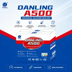 High Adhesion Neutral Cure Silicone Sealant Anti Aging UV Resistant Building Glass Sealant