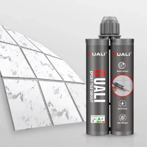 High Bonding Strength Waterproof Epoxy Tile Grout Matte Invariable Color Durable Adhesive for Construction for Woodworking