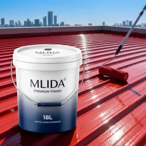 High Elastic Red Rubber Waterproof Coating Liquid Rubber Membrane for Roof and Wall Crack Repair